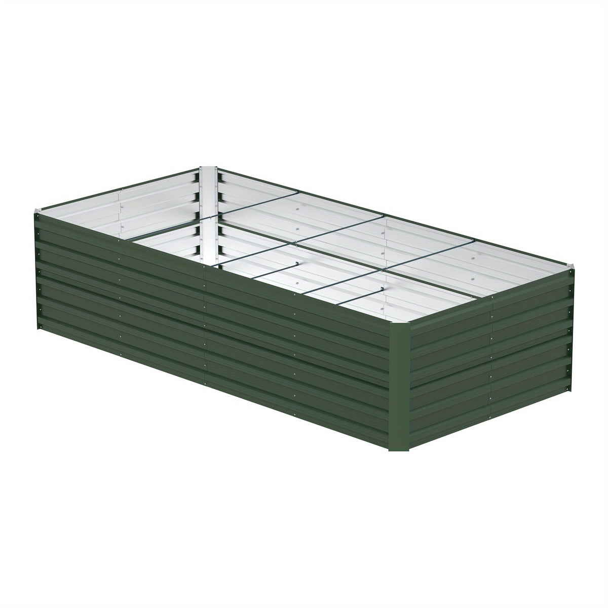 Jardinière surélevée en acier 180, 240 ou 300 cm de long
