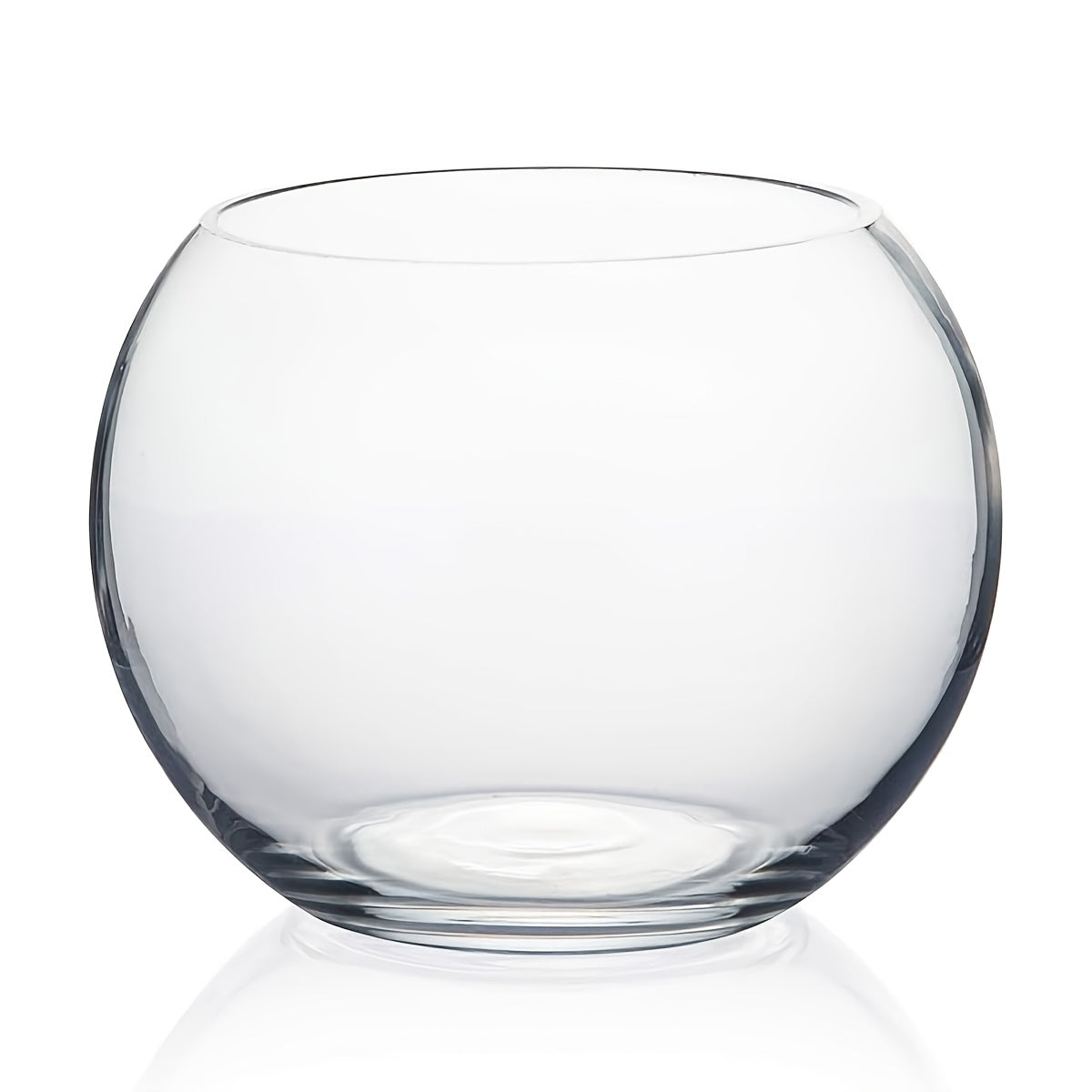 Pot de fleur en verre, culture hydroponique, transparent, vue d'ensemble