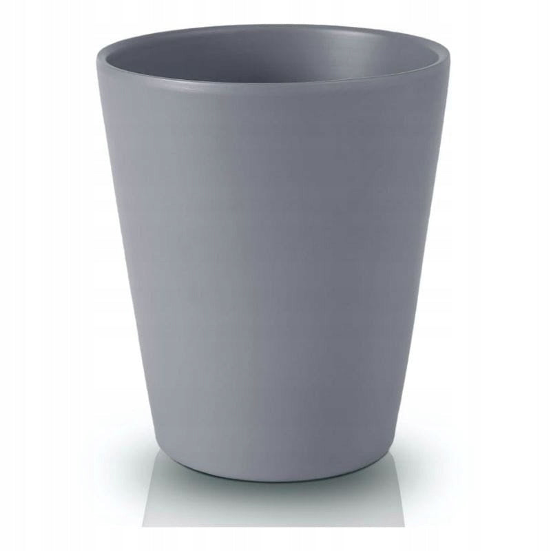 gris mat / 13 cm de diamètre au sommet, 15 cm de hauteur Image