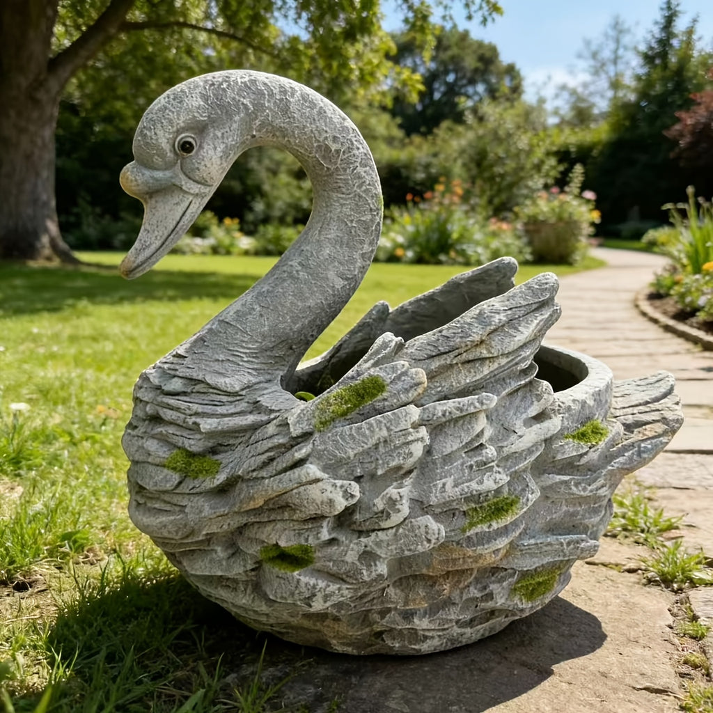 Pot de Fleur Cygne