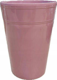 Cache-pot pour orchidée en céramique rose Ø 13 × H 17 cm