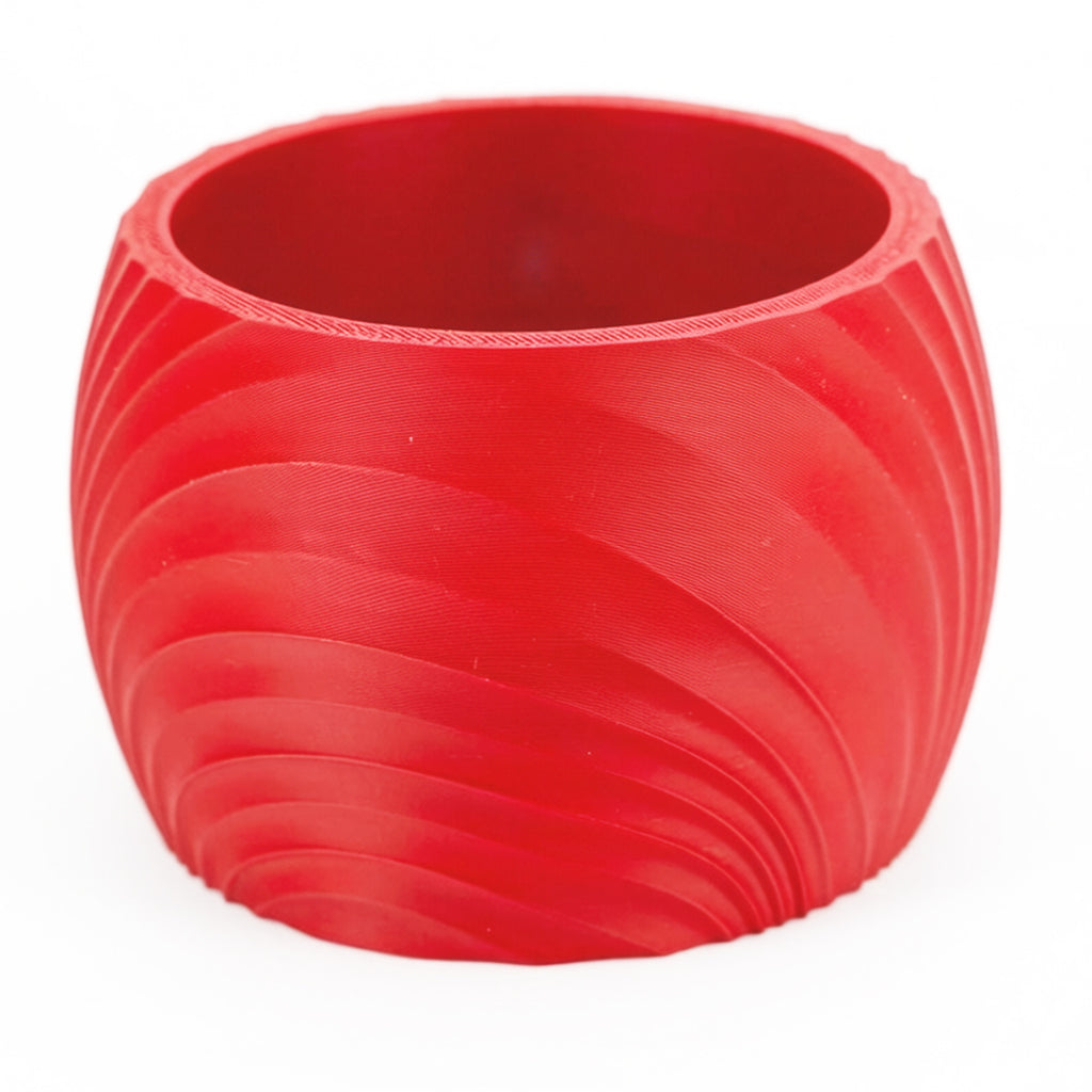 Cache-pot pour orchidée à ondes sculptées — 7 coloris mats