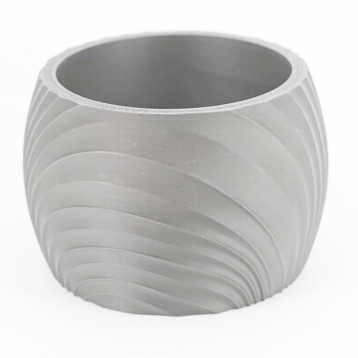 Cache-pot pour orchidée à ondes sculptées — 7 coloris mats