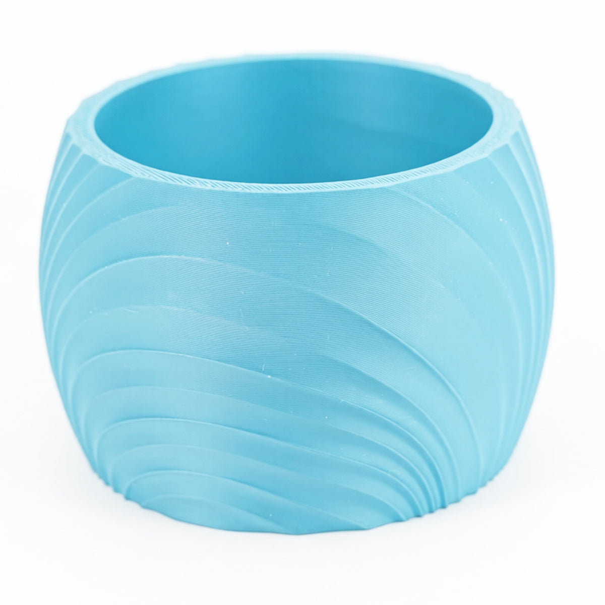 Cache-pot pour orchidée à ondes sculptées — 7 coloris mats