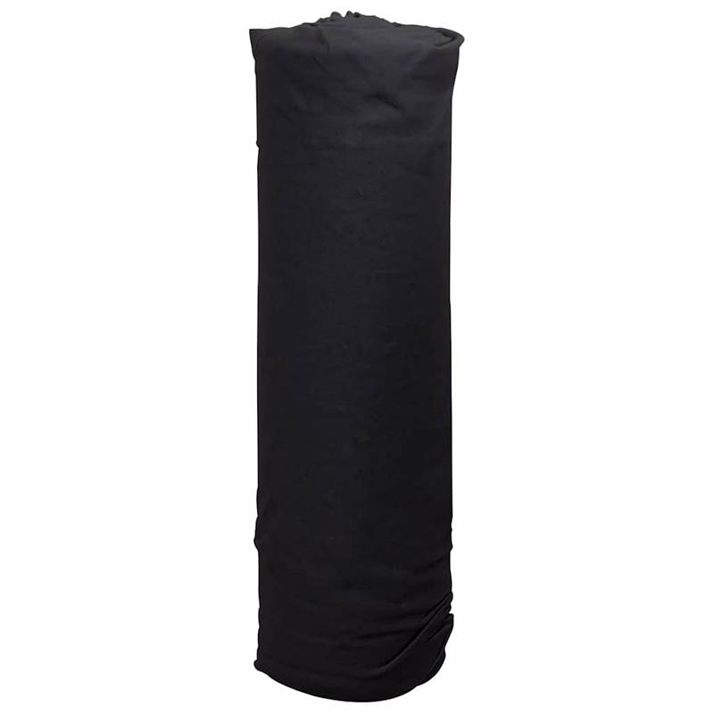 Géotextile noir 1x50 m — toile de paillage perméable jardin