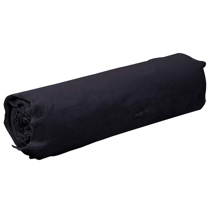 Géotextile noir 1x50 m — toile de paillage perméable jardin