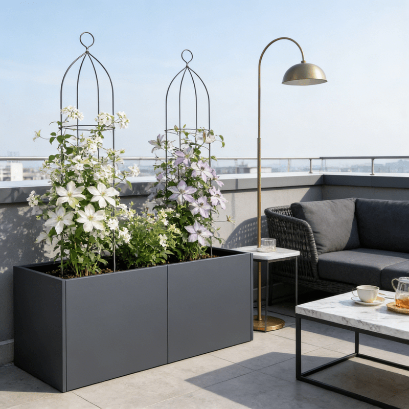 Couleur naturelle et anthracite
