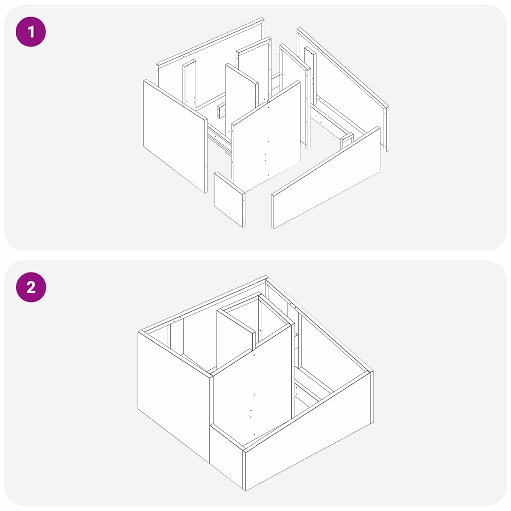 Jardinière étagée en métal 3 niveaux, 60 à 100 cm, 5 coloris