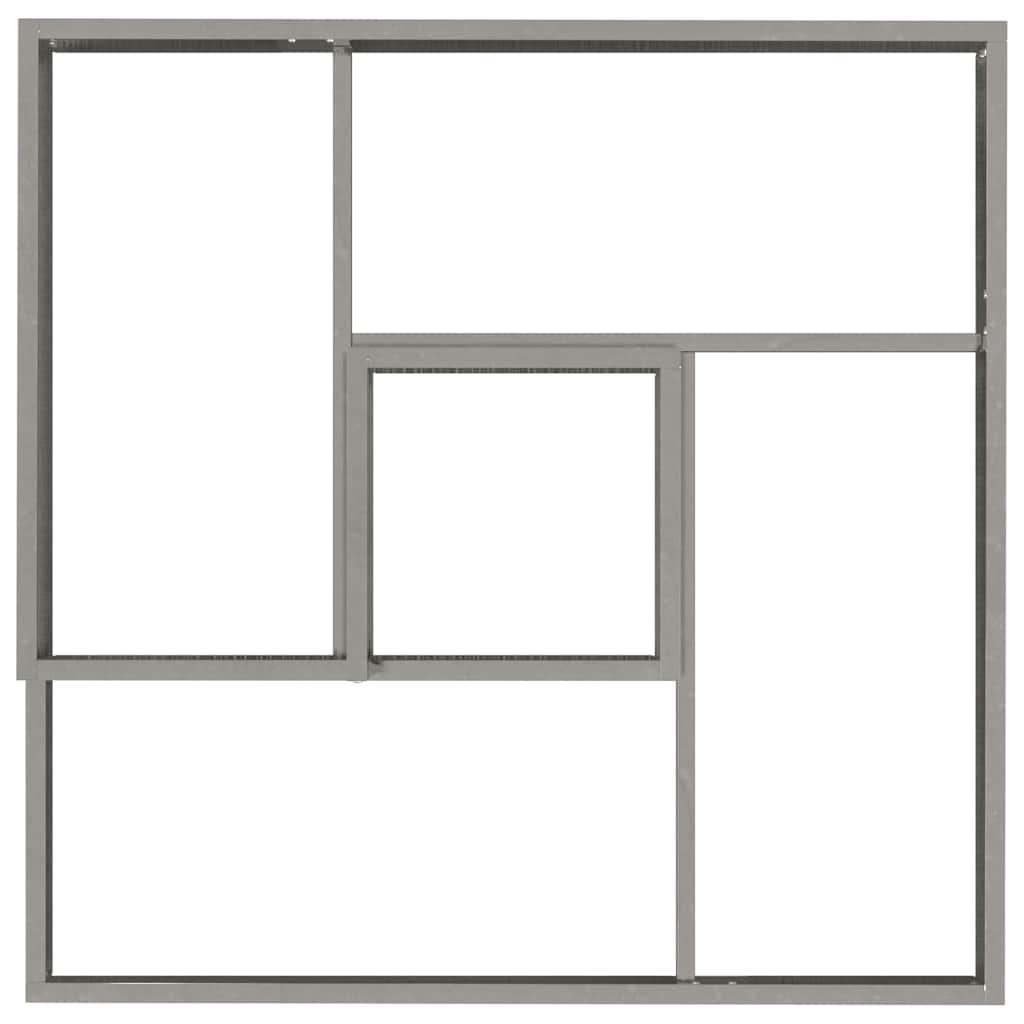 Jardinière étagée en métal 3 niveaux, 60 à 100 cm, 5 coloris