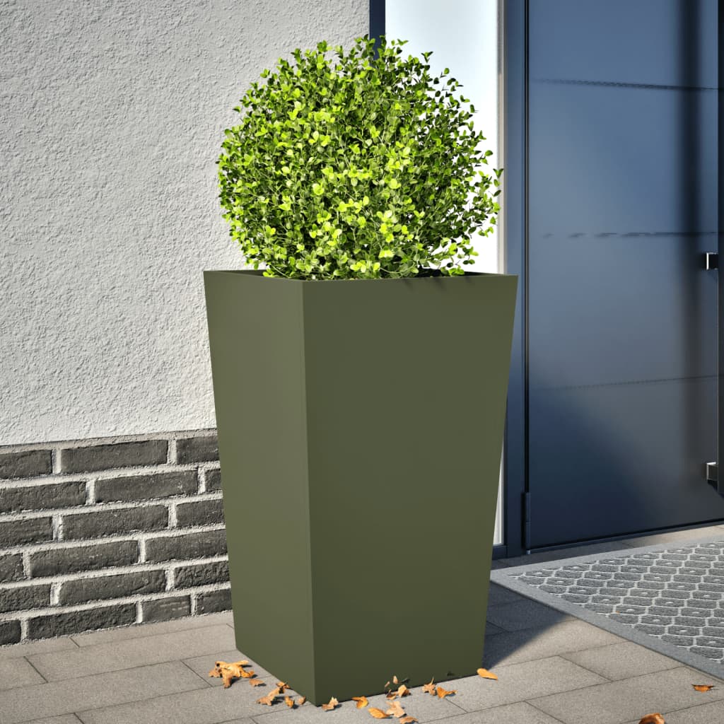 Acier/Vert / 45 x 45 x 75 cm