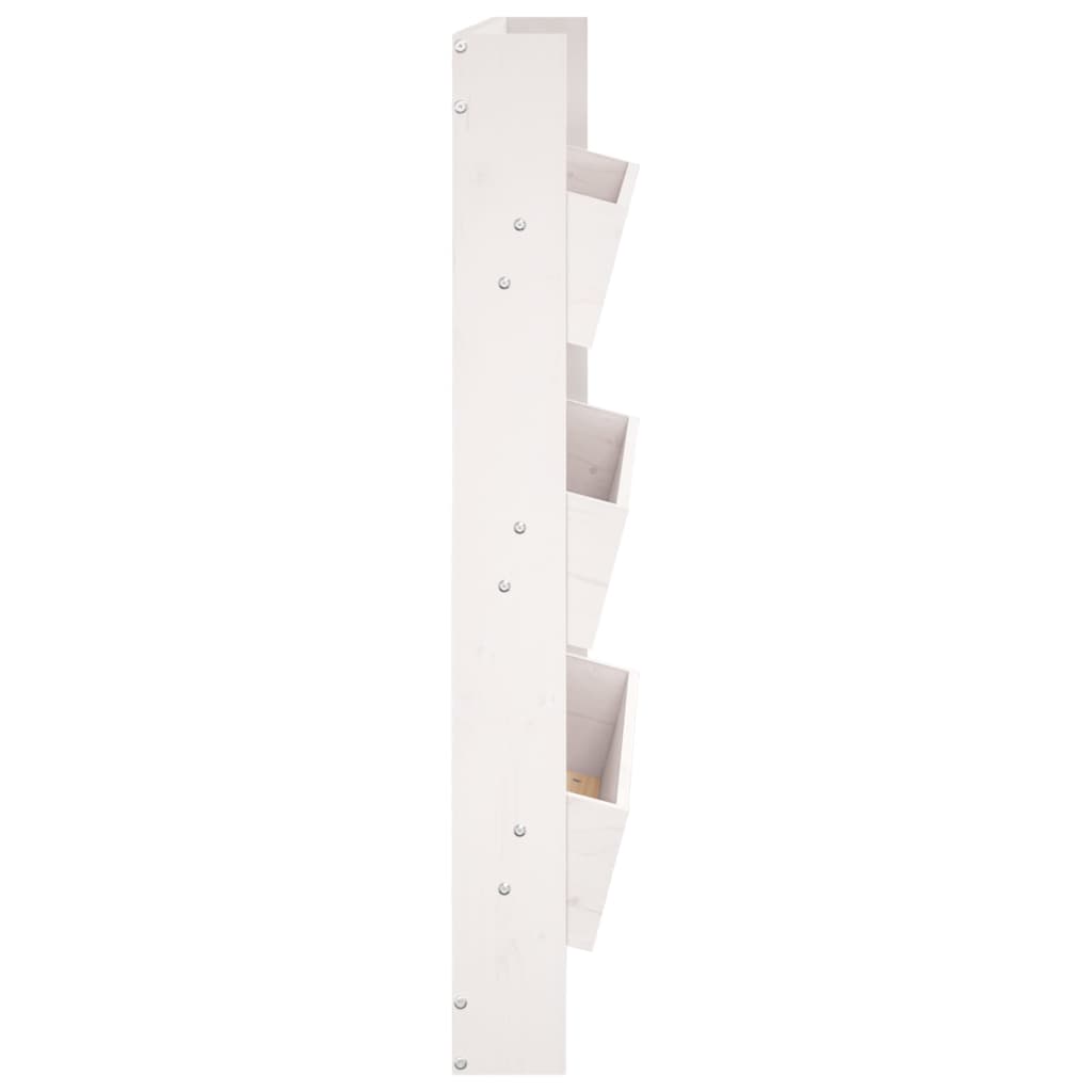 Jardinière murale verticale en bois massif, 3 bacs 60x110 cm