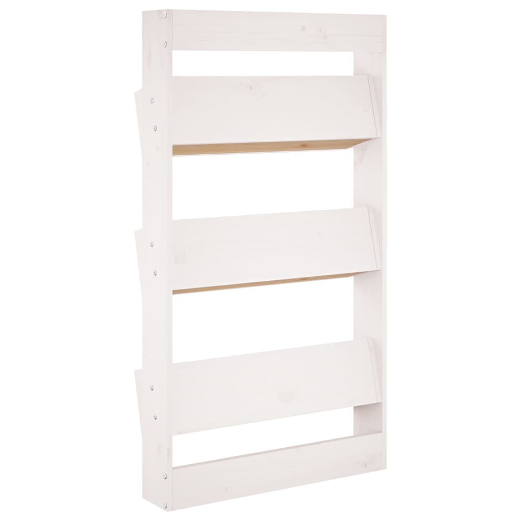 Jardinière murale verticale en bois massif, 3 bacs 60x110 cm