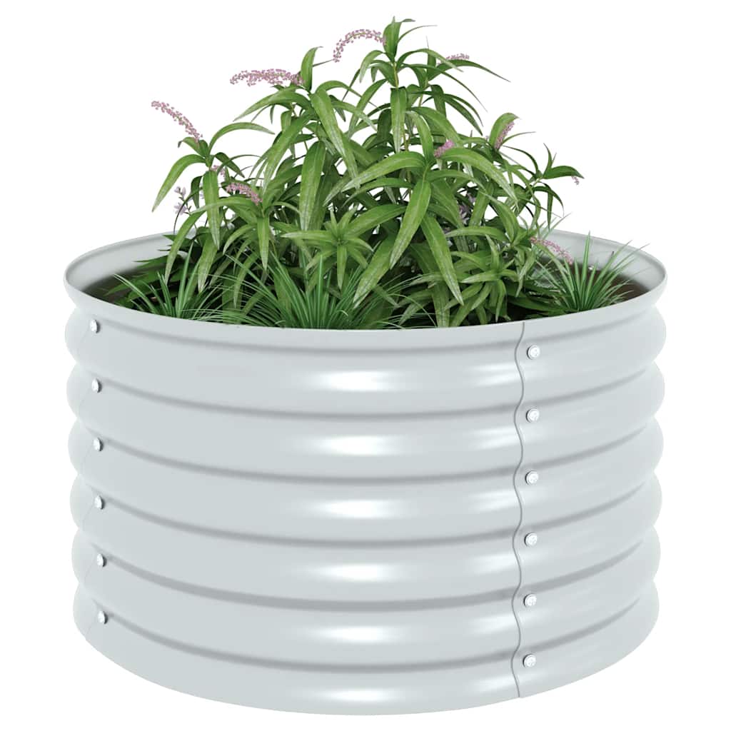 Jardinière potager en acier galvanisé à fond ouvert, 8 tailles