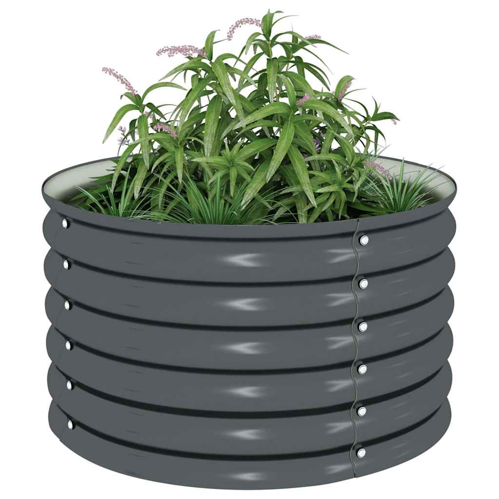 Jardinière potager en acier galvanisé à fond ouvert, 8 tailles