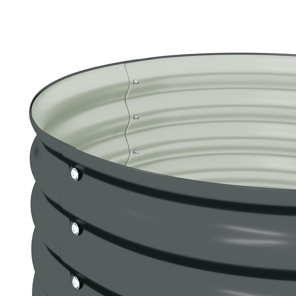 Jardinière potager en acier galvanisé à fond ouvert, 8 tailles