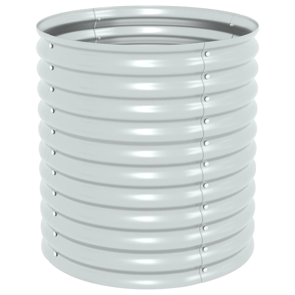 Jardinière potager en acier galvanisé à fond ouvert, 8 tailles