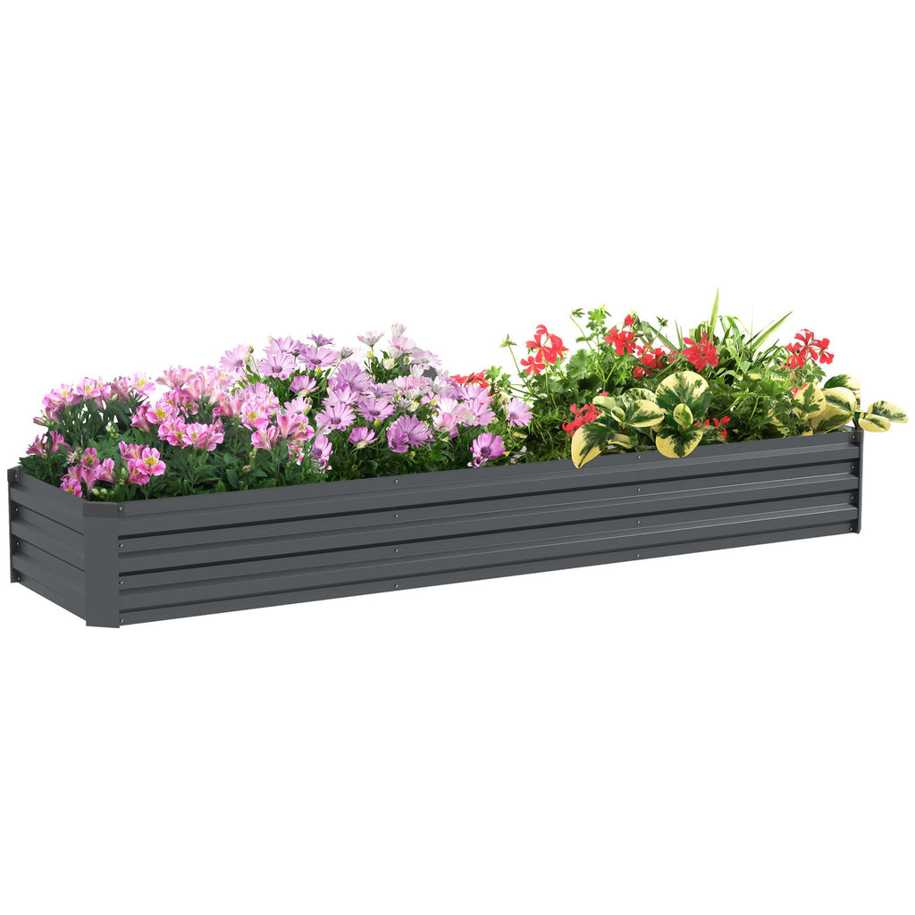 Gris foncé / 240x60x30 cm (94,5x23,6x11,8 in)