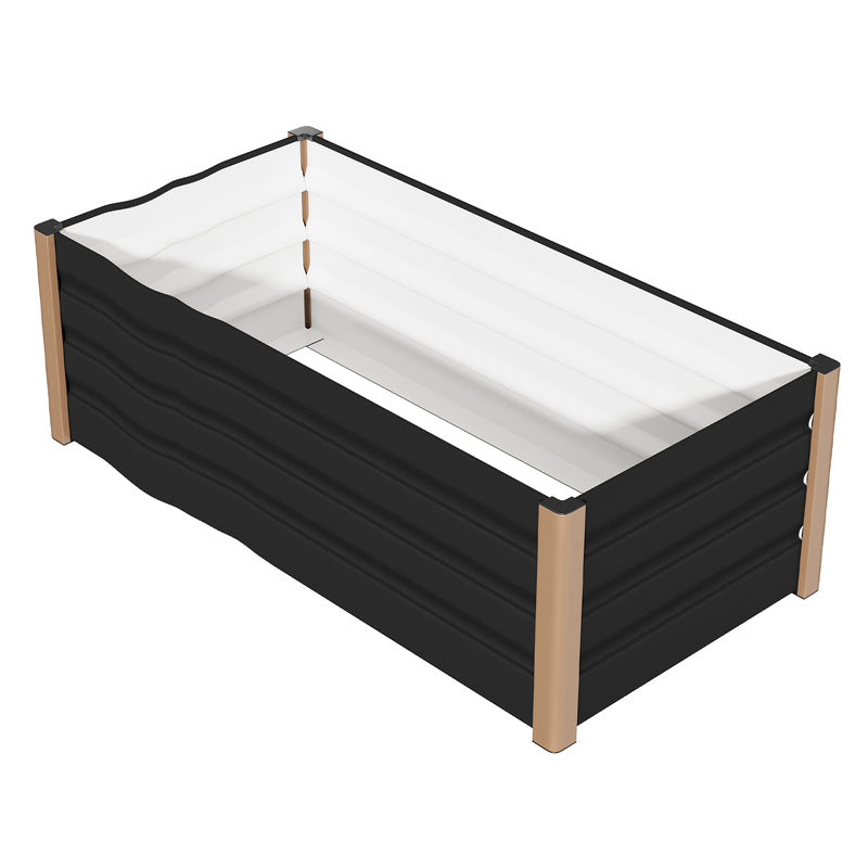 dimensions : 200 x 80 x 40 cm, couleur : gris