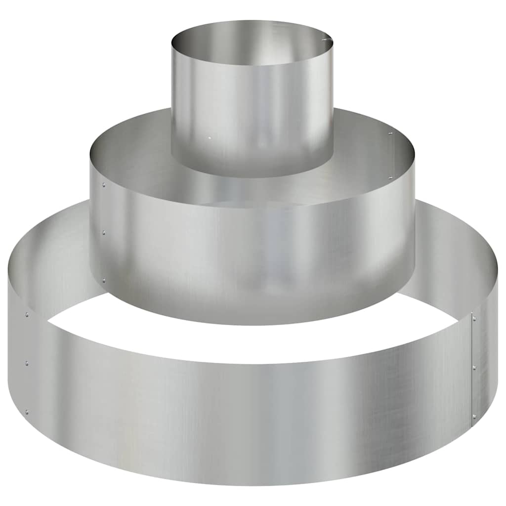 Jardinière ronde étagée en acier, Ø 90 ou Ø 120 cm, 3 niveaux
