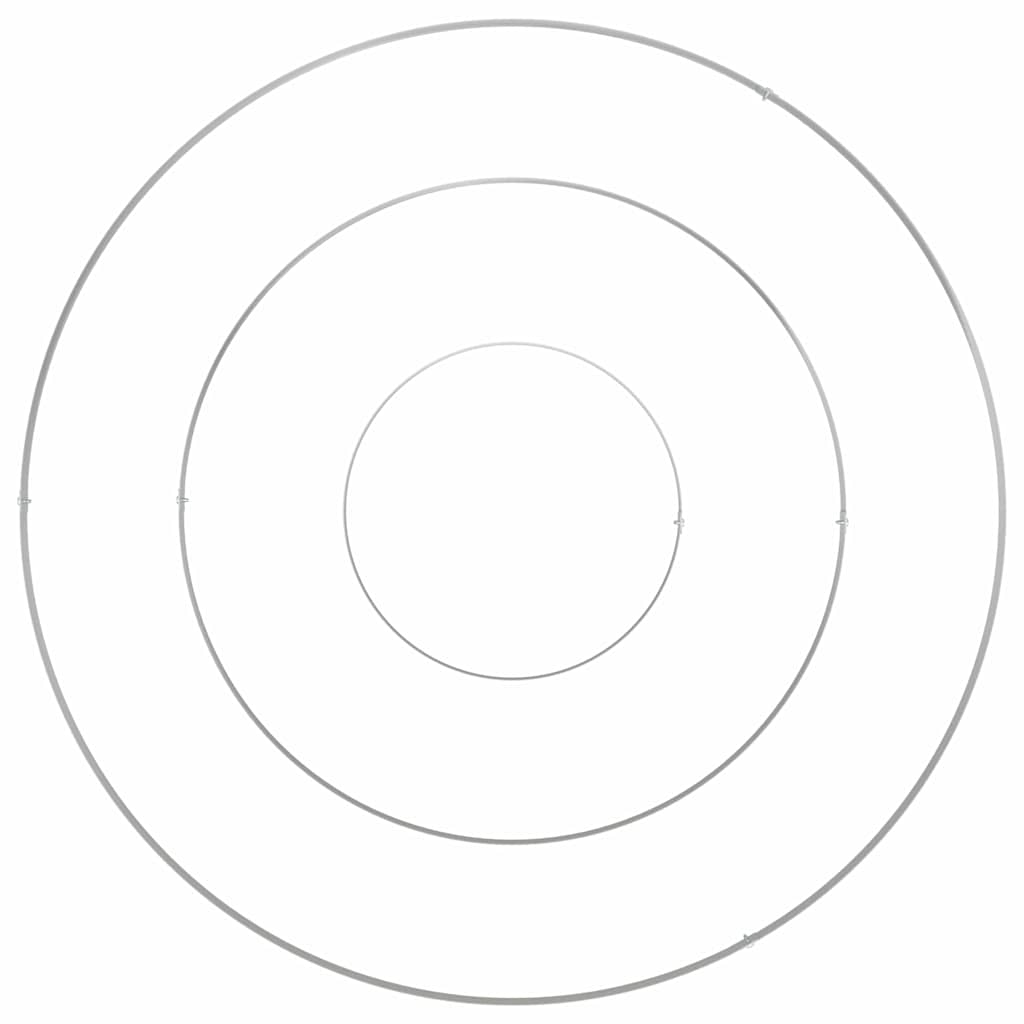 Jardinière ronde étagée en acier, Ø 90 ou Ø 120 cm, 3 niveaux