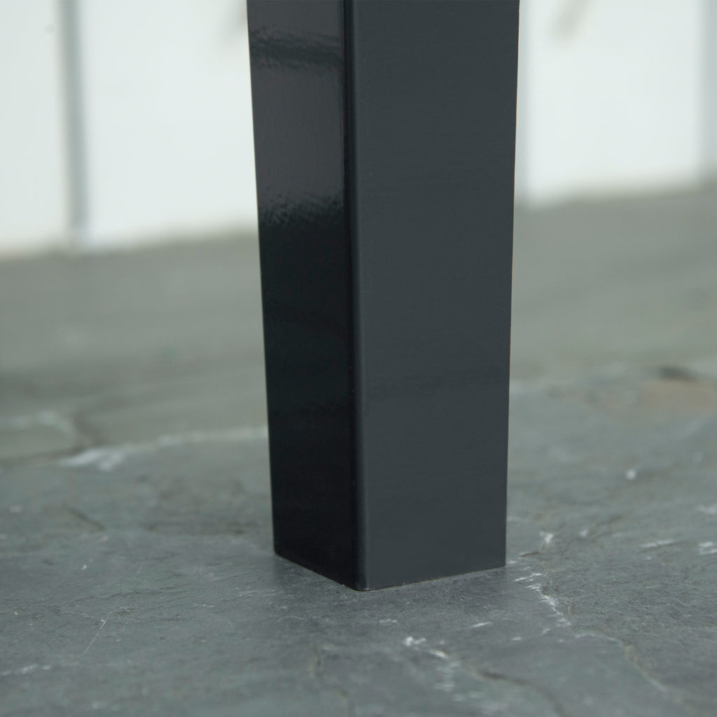 Jardinière sur pied 100x30x80 cm acier galvanisé anthracite