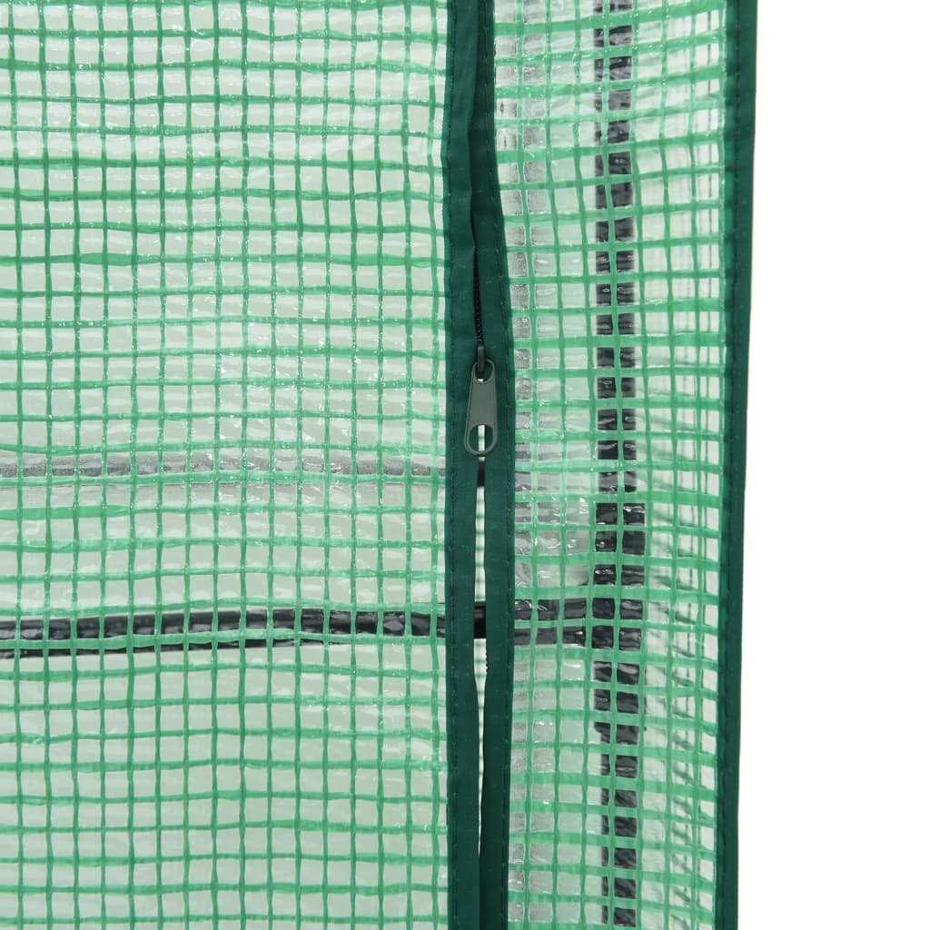 Jardinière surélevée 160x40 cm brune avec housse de serre
