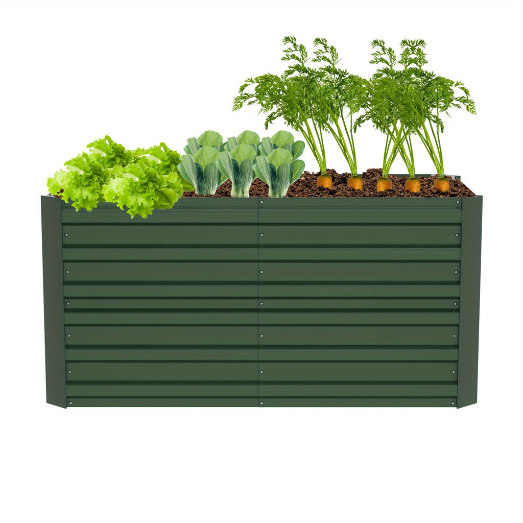 Jardinière surélevée en acier 180, 240 ou 300 cm de long