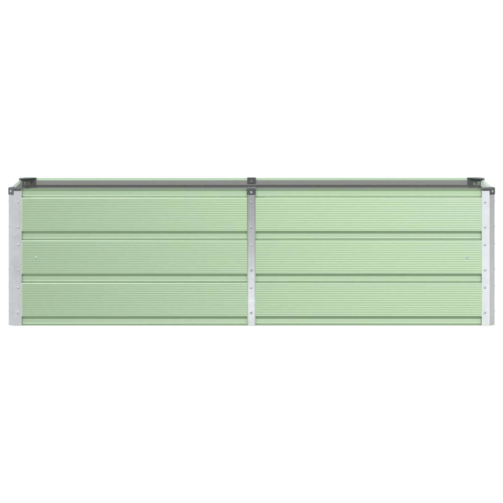 Jardinière de terrasse 160x40x45 cm — Grand bac vert surélevé