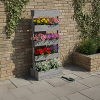 Jardinière verticale en bois, 5 niveaux