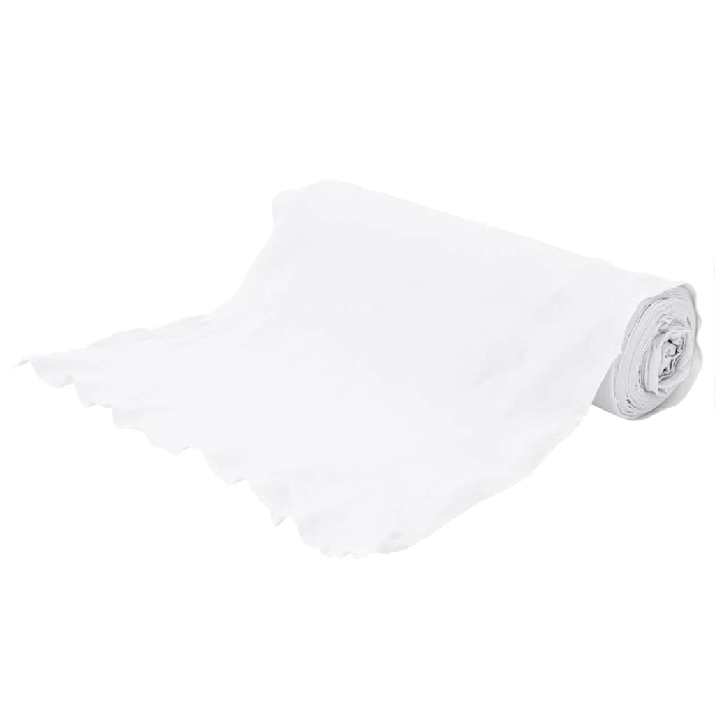 Membrane géotextile blanche 150 m — feutre 100 g/m² jardin