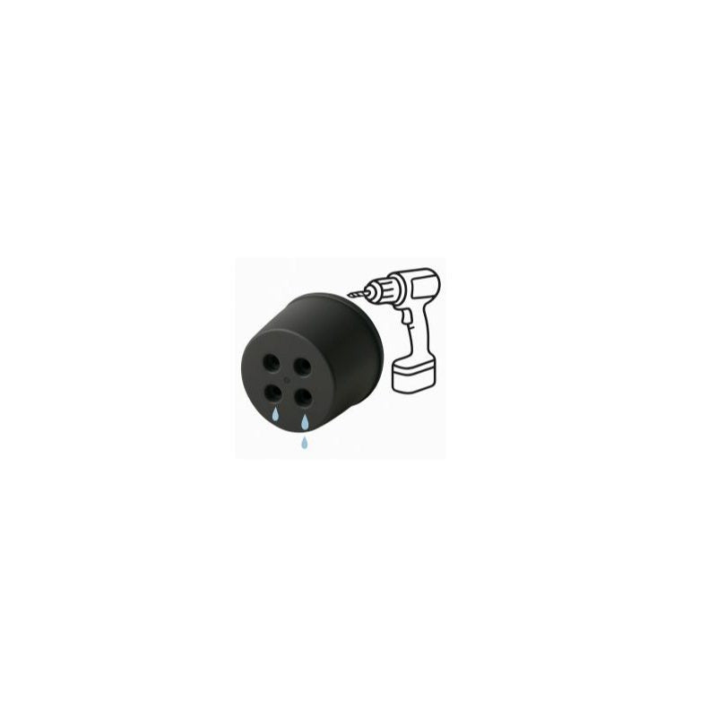 Pot de fleur extérieur effet rotin avec insert Ø 20 à 40 cm