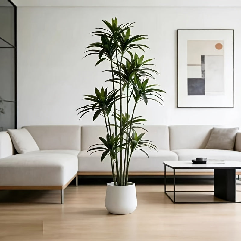 Pot de fleur extérieur en résine Ø 27 cm, blanc ou noir