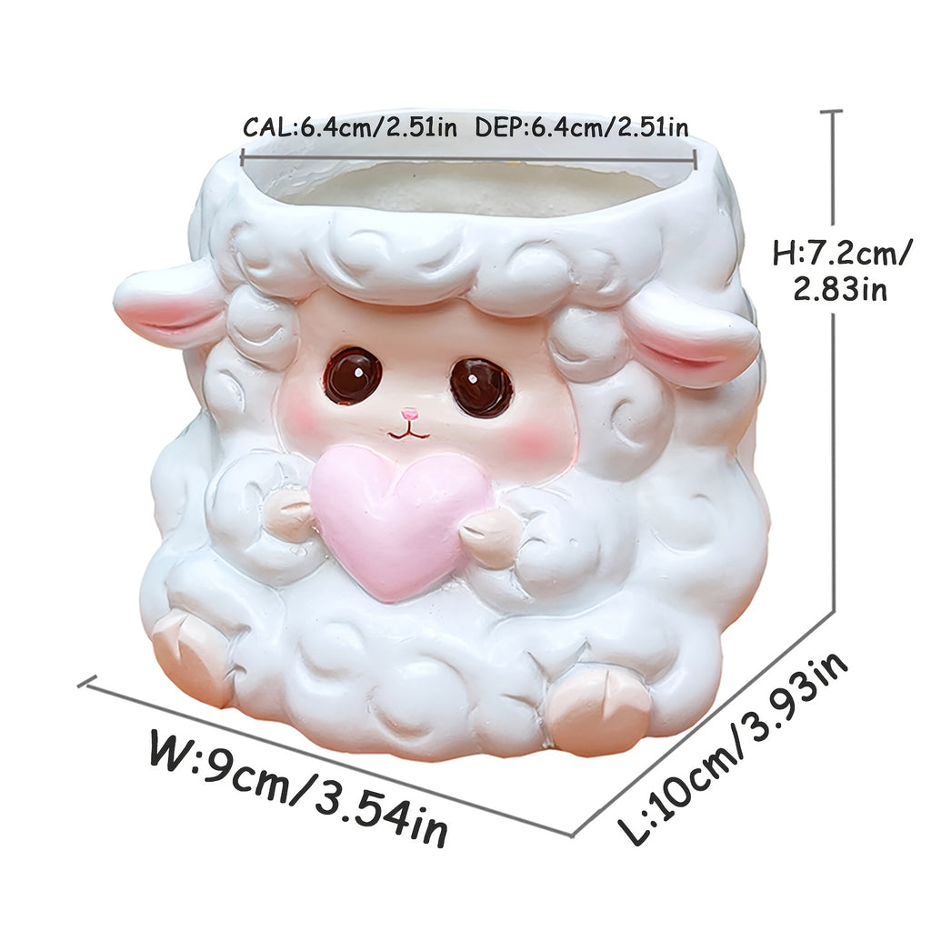 Pot de Fleur Mignon Petit Mouton