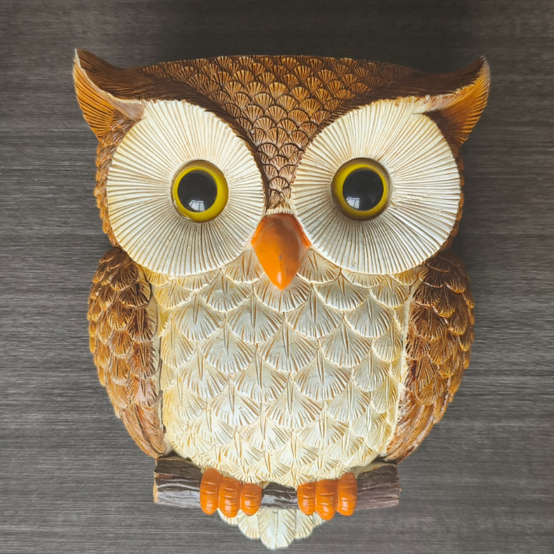 Pot de fleurs murale hibou