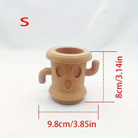 Pot de fleur original terracotta visage rigolo Ø 12 à 15 cm
