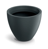 Pot de fleur rond aspect pierre Ø 38 cm, 23 L, anthracite