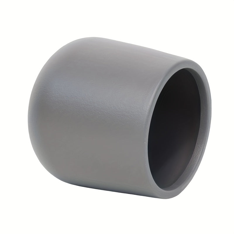 Pot de fleur rond galbé Ø 20 cm mat avec trou de drainage