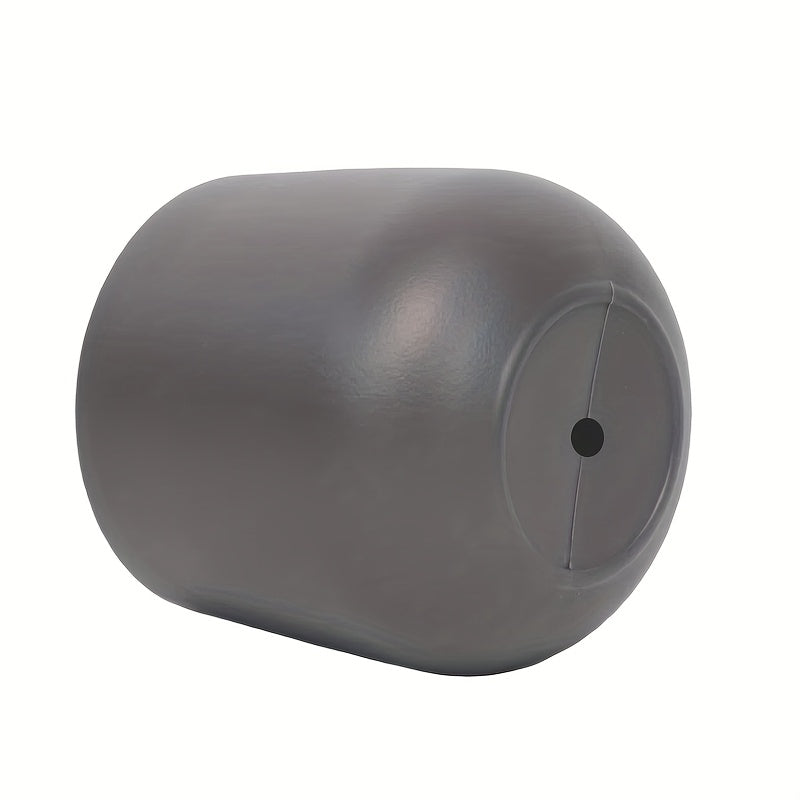 Pot de fleur rond galbé Ø 20 cm mat avec trou de drainage