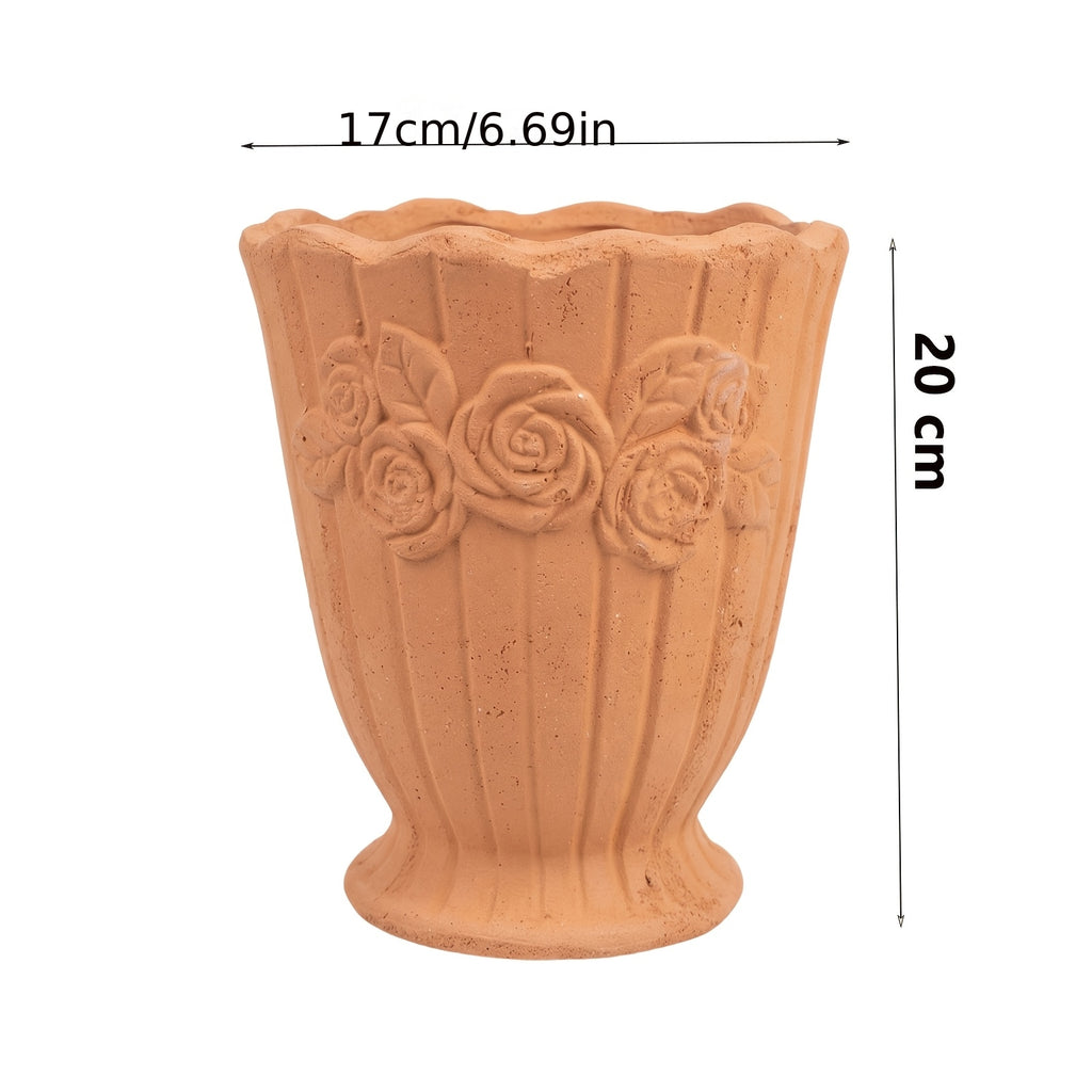 Verre à vin style européen rose