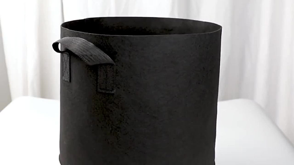 Sac de culture géotextile 140 L — Lot de 5 pots en tissu
