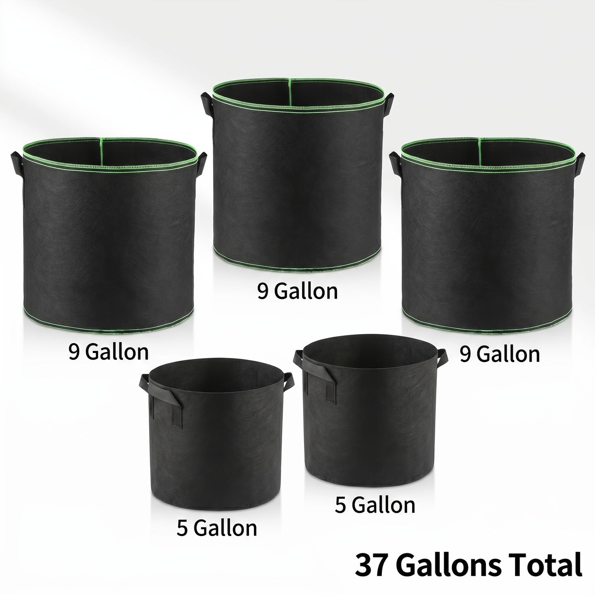 3pcs 34.07L+2pcs 18.93L