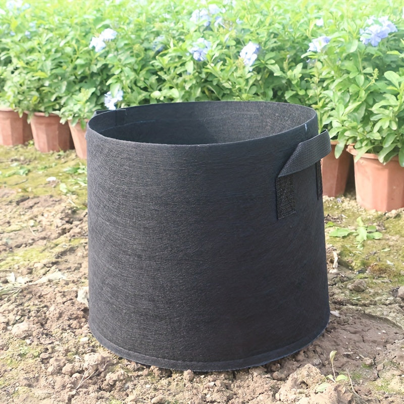 Sac de culture géotextile 76 ou 114 L — Ø 50 à 60 cm, noir