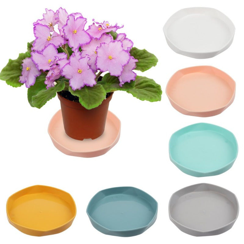 Soucoupe pour pot de fleur Ø 11 cm — lot de 6 multicolore