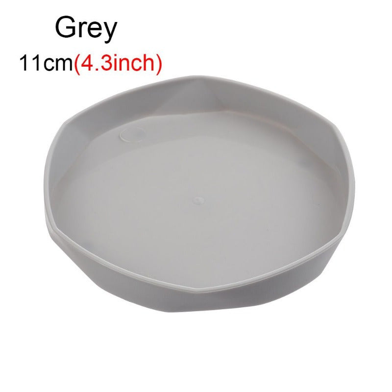Soucoupe pour pot de fleur Ø 11 cm — lot de 6 multicolore