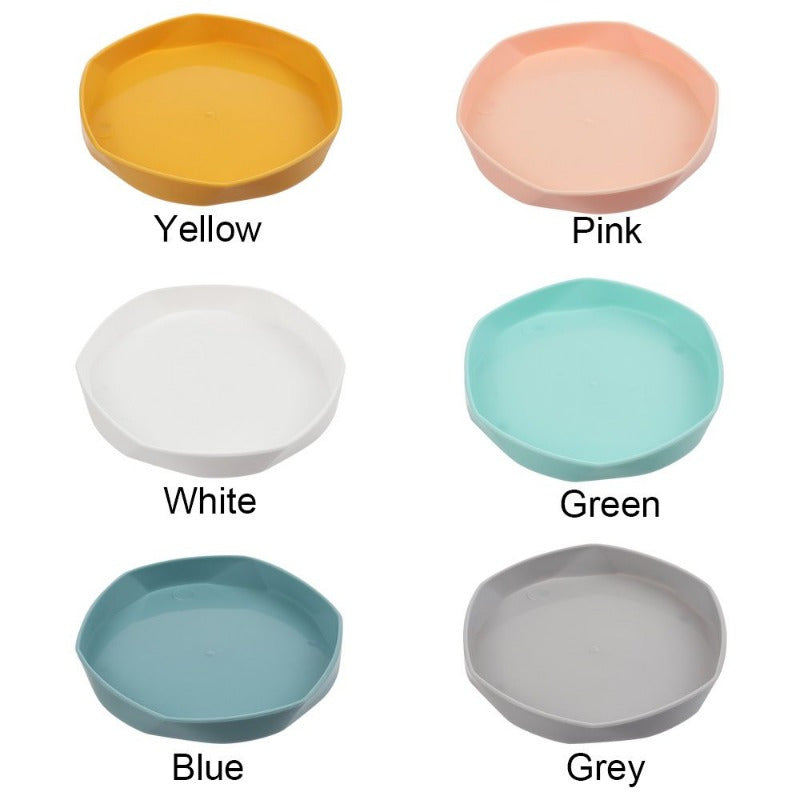Soucoupe pour pot de fleur Ø 11 cm — lot de 6 multicolore