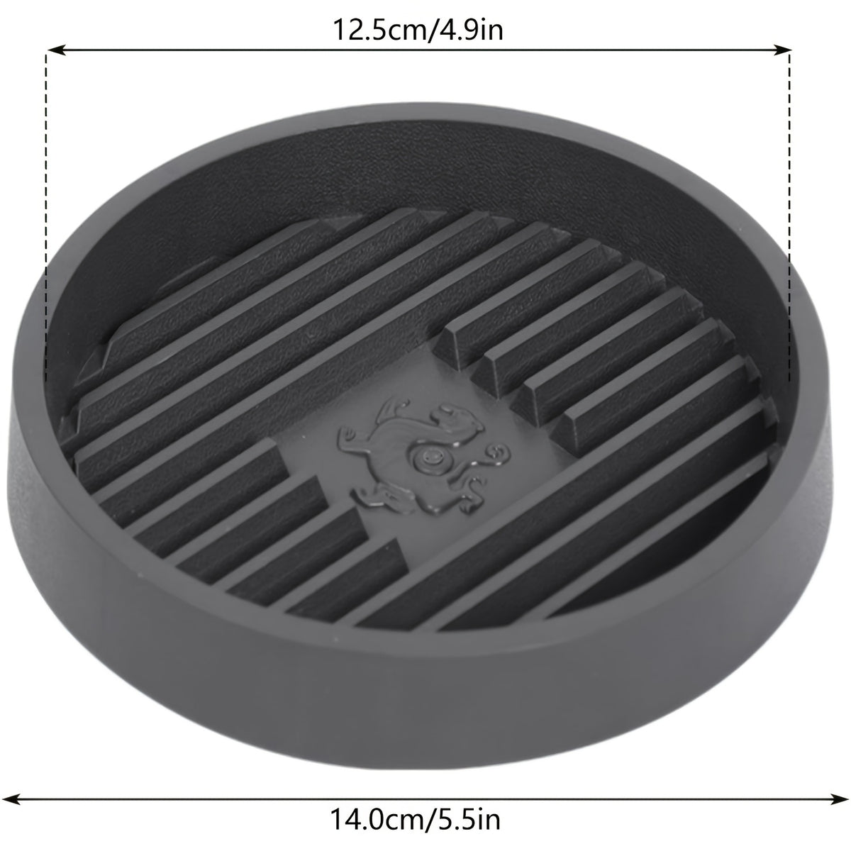 Soucoupe pour pot de fleur Ø 14 cm — lot de 3, coloris variés