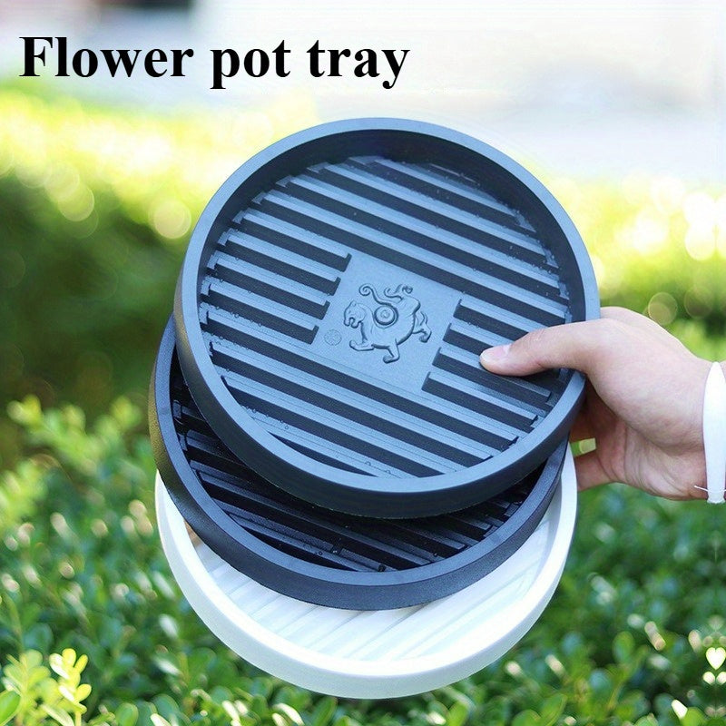 Soucoupe pour pot de fleur Ø 14 cm — lot de 3, coloris variés