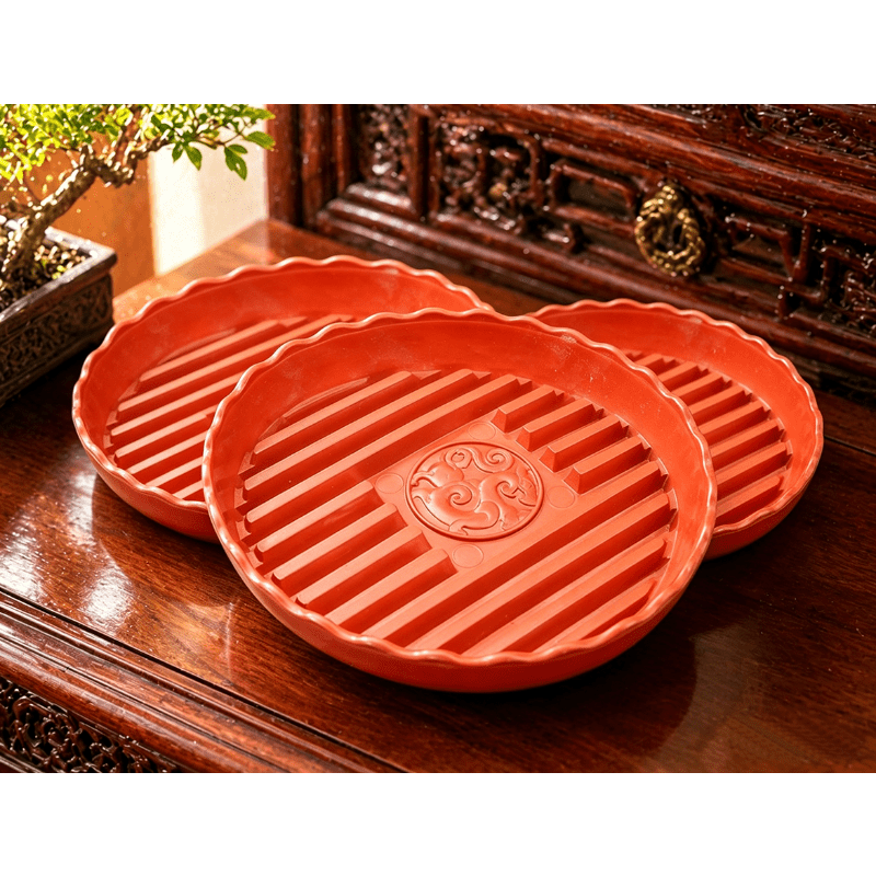 Rouge brique / 180 diamètre extérieur 180 diamètre intérieur 160 hauteur 25 Image