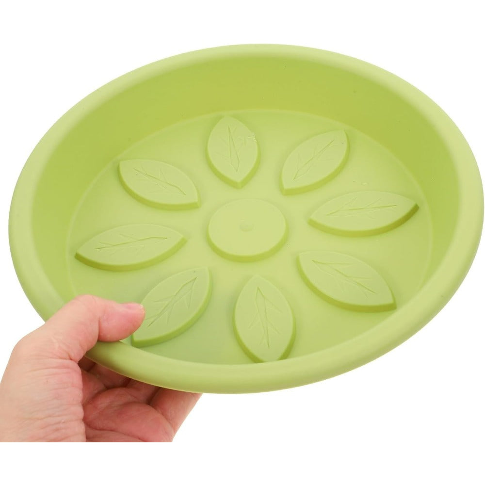 Soucoupe pour pot de fleur Ø 21 cm en plastique — lot de 10