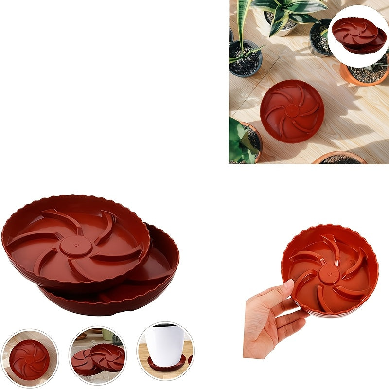 Soucoupe pour pot de fleur antidérapante Ø 14 cm - lot de 12